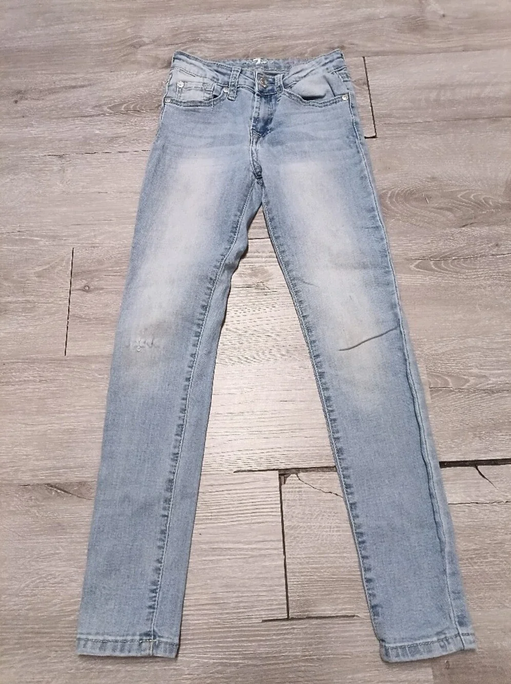 Girls Skinny 7 For All Man Kind Jeans